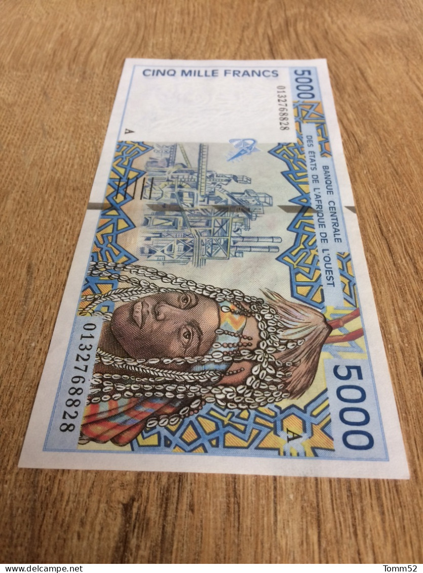 COTE D’IVOIRE 5000 Francs UNC - Ivoorkust