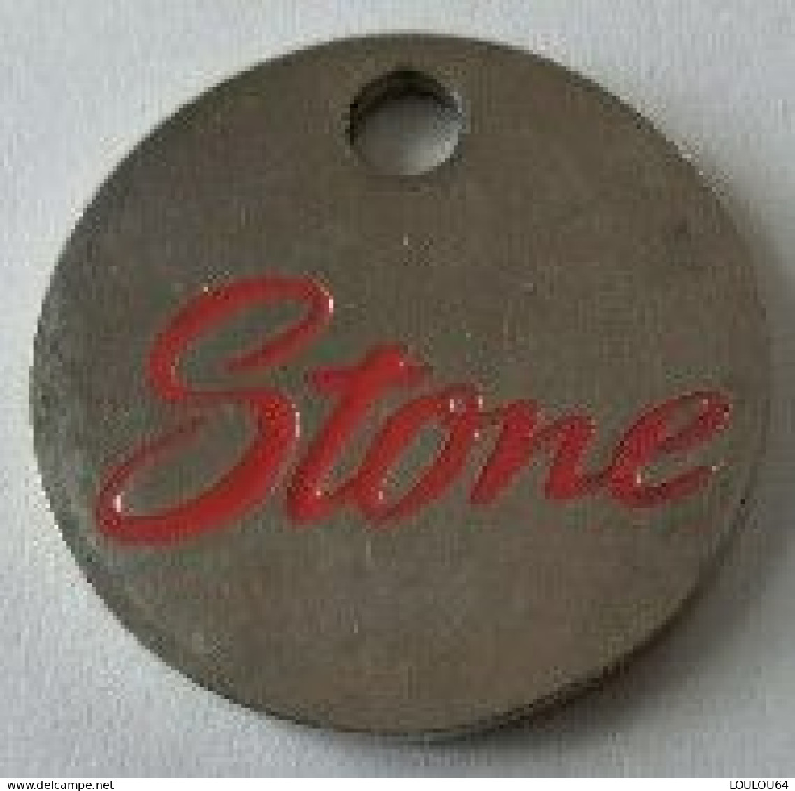 Jeton De Caddie - Stone - En Métal -(1) - - Trolley Token/Shopping Trolley Chip