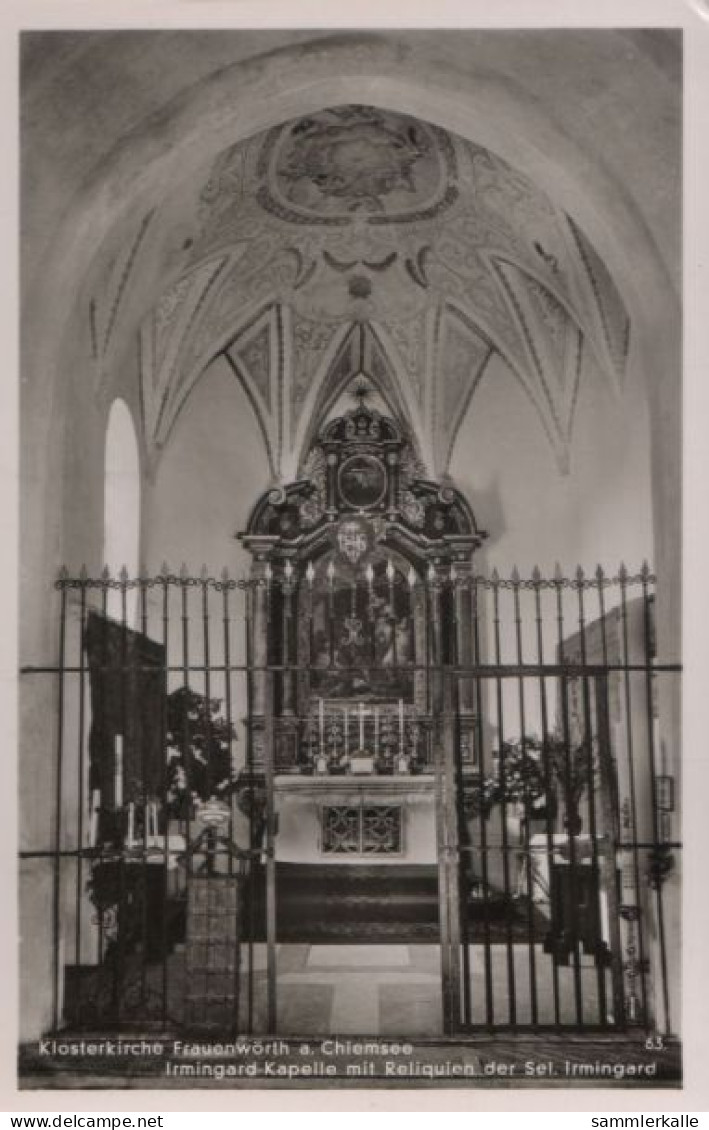 35974 - Frauenchiemsee - Frauenwörth, Irmingard-Kapelle - Ca. 1955 - Rosenheim