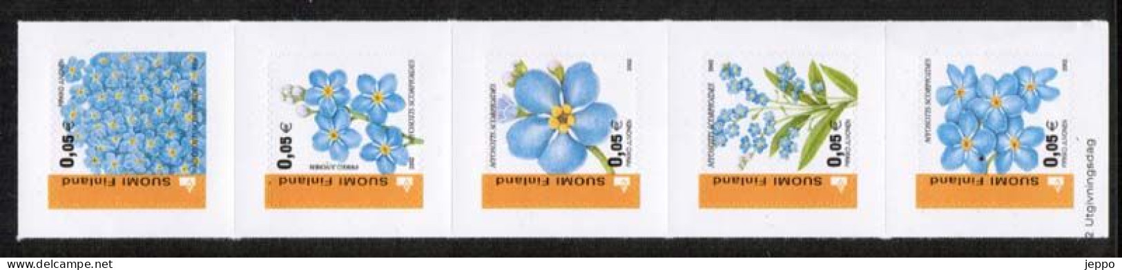 2002 Finland, 0,05 Strip Printing MNH. - Unused Stamps