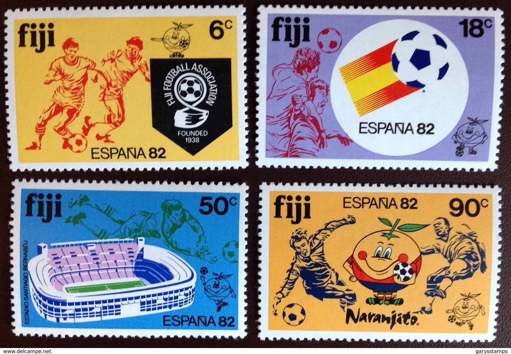 Fiji 1982 World Cup MNH - Fidji (1970-...)