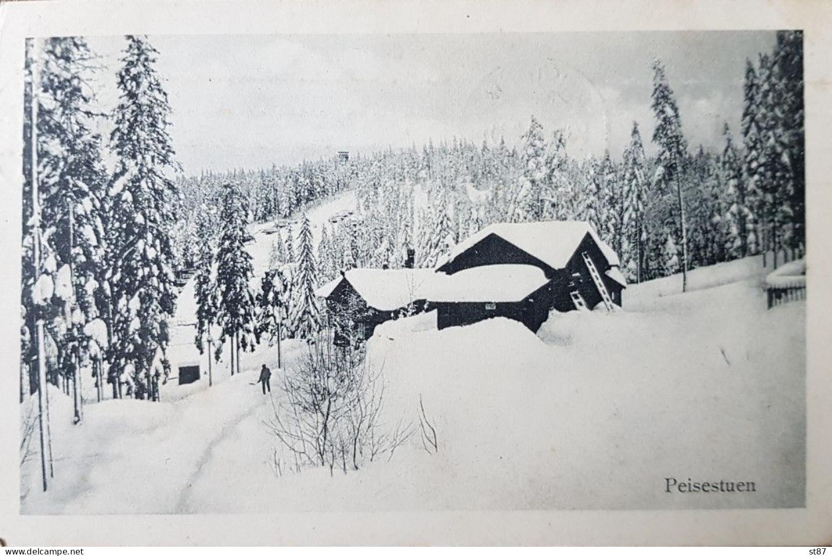 Norge Christmas 1911 Peisestuen - Noorwegen