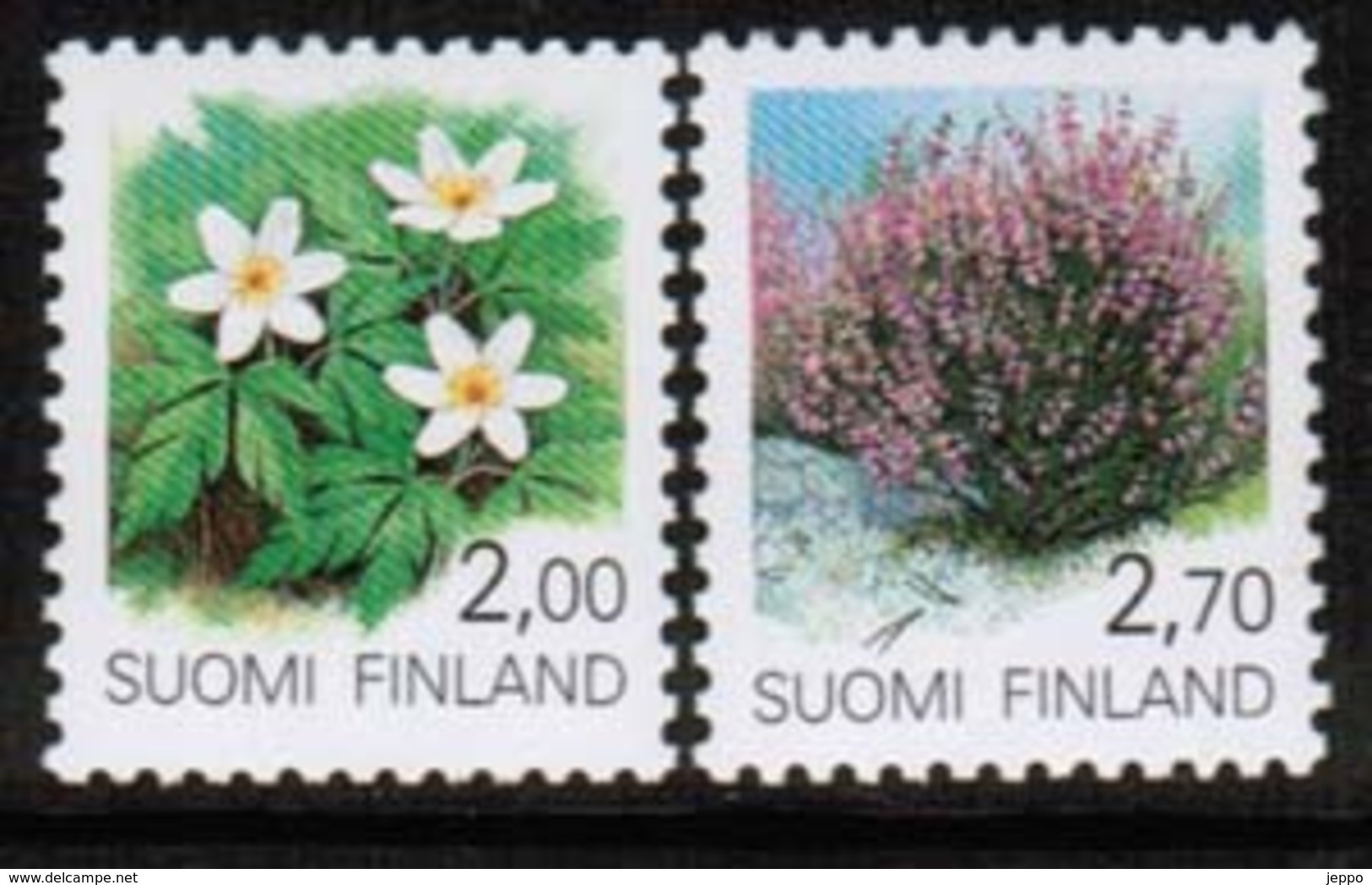 1990 Finland,  Flowers ** - Nuovi