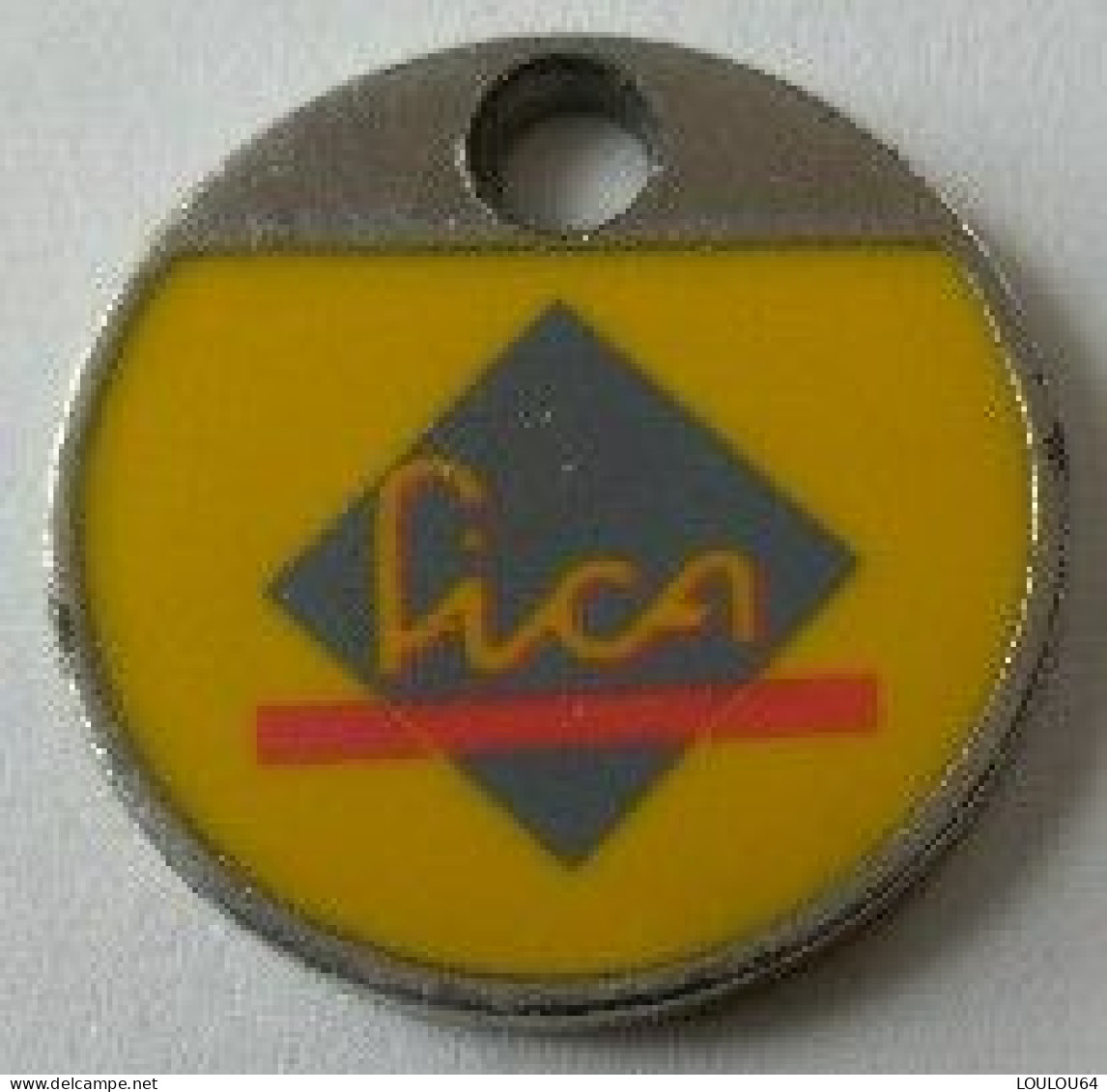 Jeton De Caddie - FICA - En Métal - (1)  - - Trolley Token/Shopping Trolley Chip