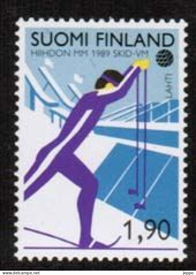 1989 Finland,  World Ski Championships In Lahti ** - Unused Stamps