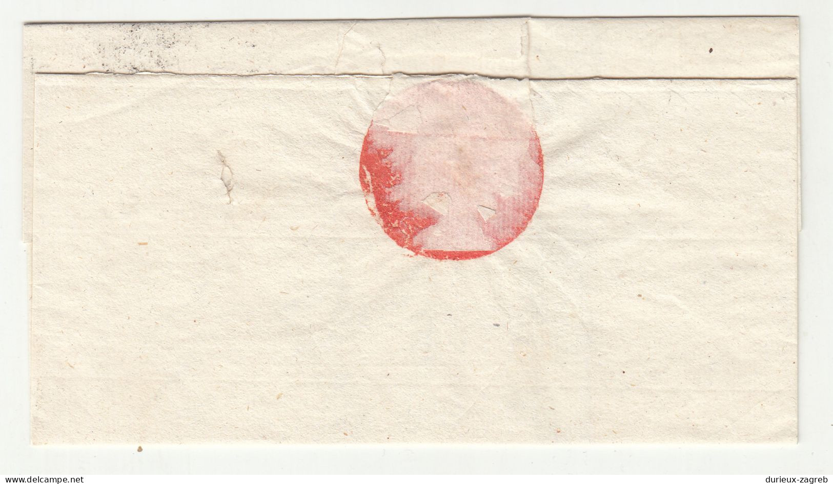 Italy Prephilately Letter Cover Posted 1840 B240401 - 1. ...-1850 Prephilately