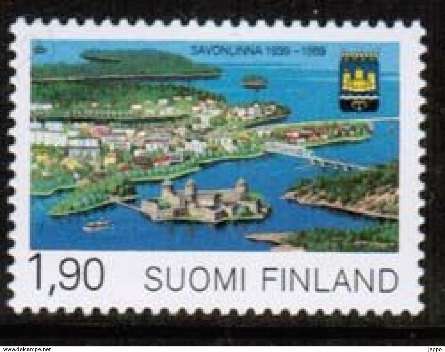 1989 Finland,  Savonlinna 350 Years ** - Unused Stamps