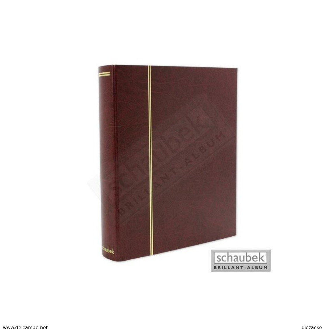 Schaubek Ringbinder Rot Attaché Mit 16 Donau-Einsteckblättern Eb110 Neu (6677 - Reliures Et Feuilles