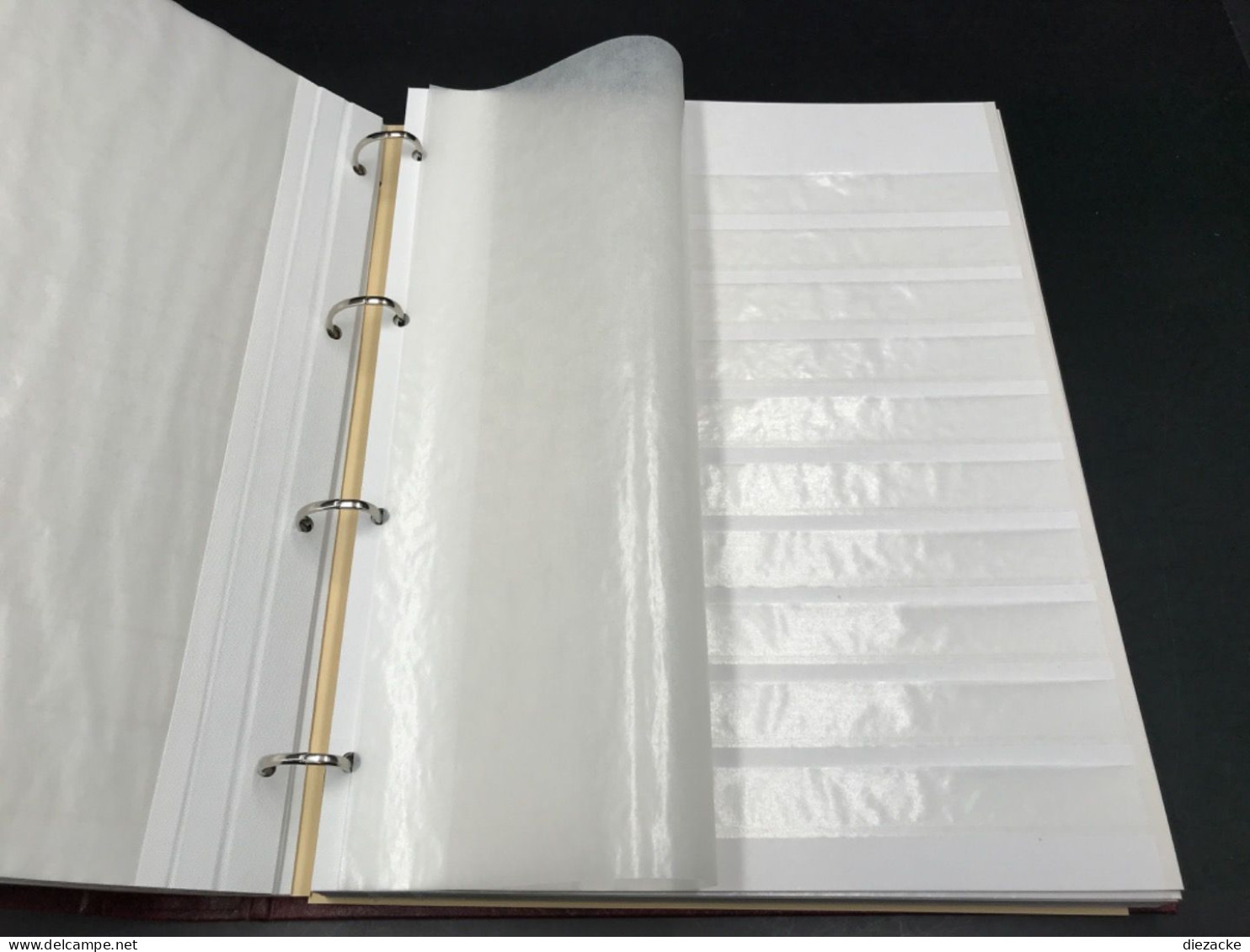 Schaubek Ringbinder Rot Attaché Mit 16 Donau-Einsteckblättern Eb110 Neu (6677 - Binders With Pages