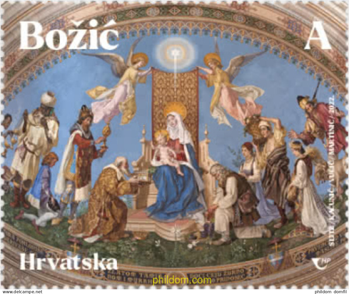 692248 MNH CROACIA 2022 NAVIDAD - Croatia