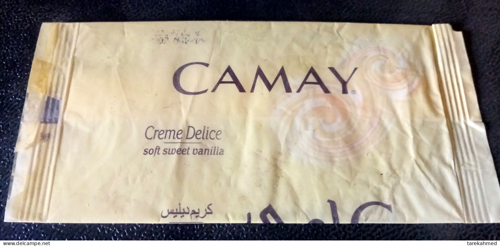 Egypt, Camay Soap Vintage Wrapper, Soft Sweet Vanilla - Etiquetas