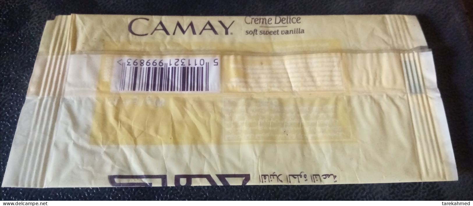 Egypt, Camay Soap Vintage Wrapper, Soft Sweet Vanilla - Etichette