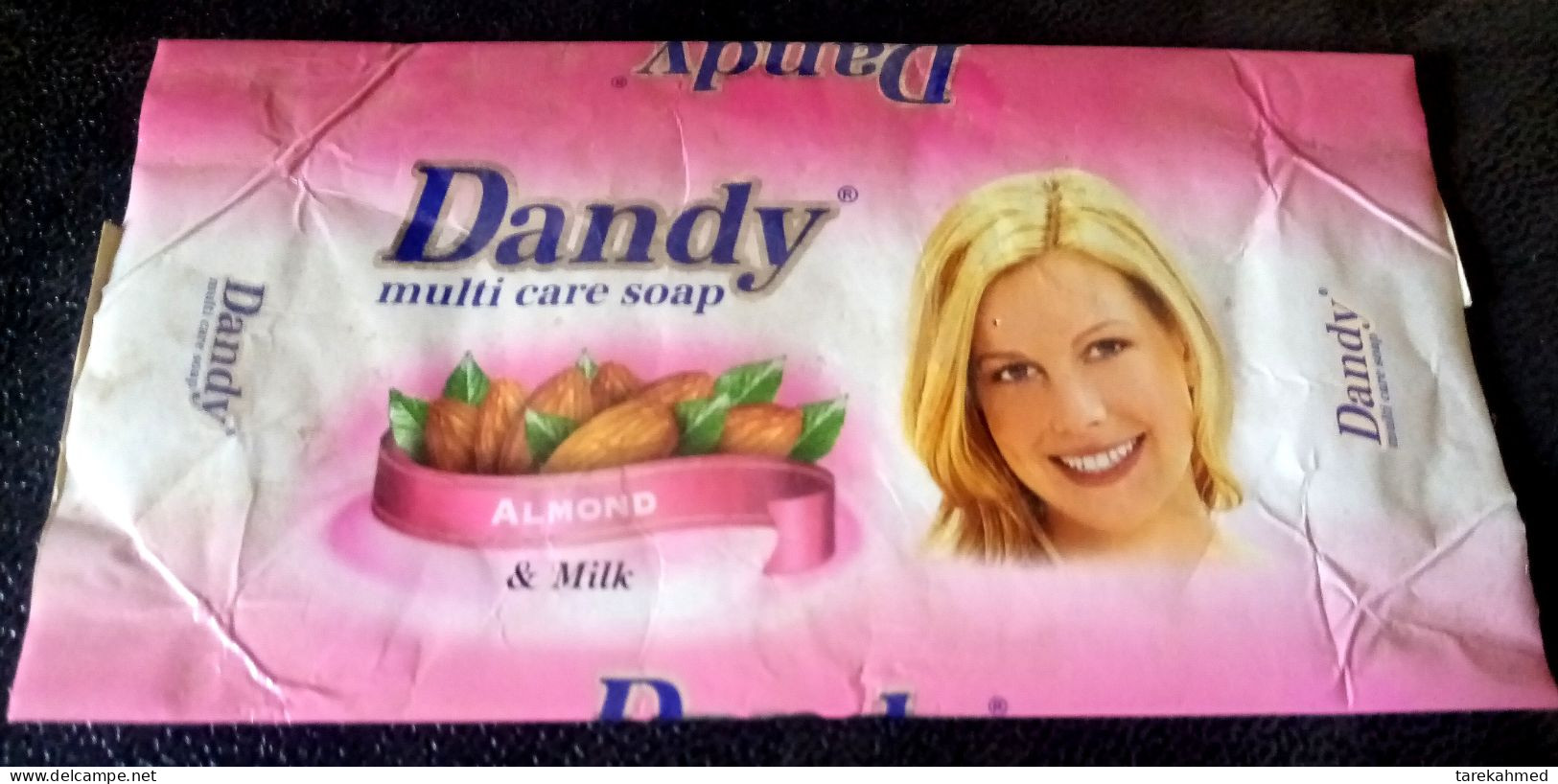 Egypt, Dandy Soap Vintage Wrapper, Almond & Milk Multi Care Soap - Etichette