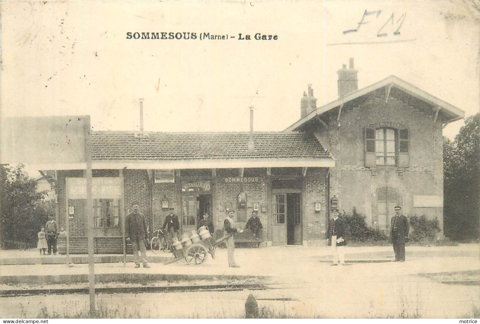 SOMMESOUS - La Gare. - Gares - Sans Trains