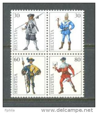 1974 SWITZERLAND INTERNABA 74 MICHEL: 1020-1023 MNH ** - Nuovi