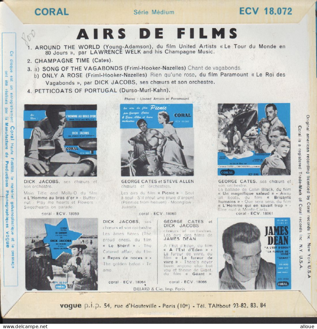 LE TOUR DU MONDE EN 80JOURS  - FR EP - BANDE ORIGINALE DU FILM - Soundtracks, Film Music