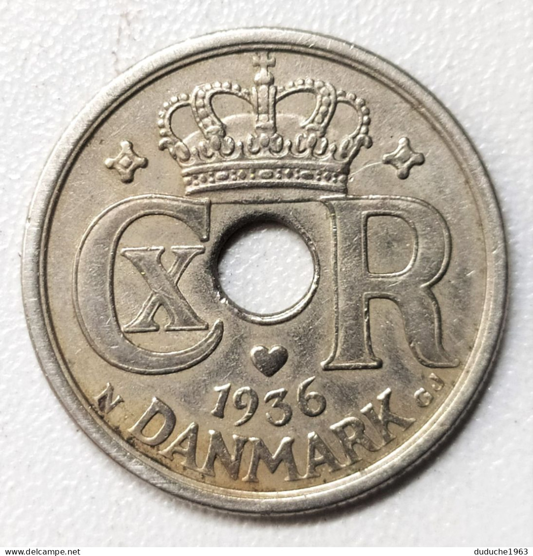 Danemark - 25 Öre 1936 - Denemarken