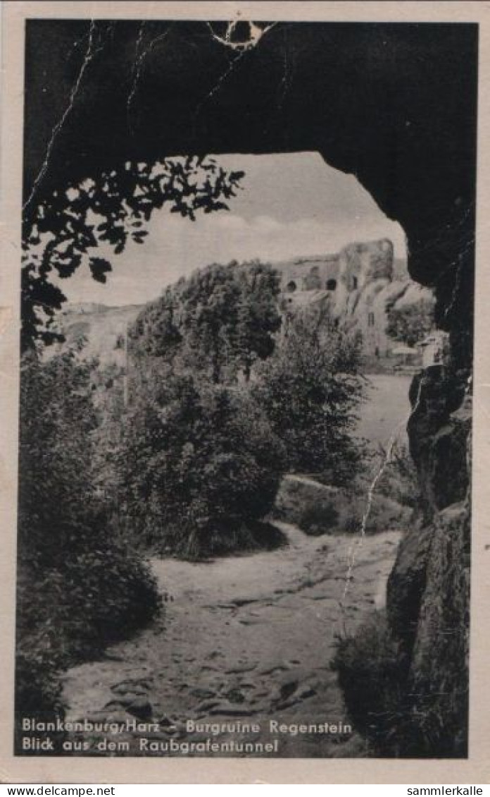 87452 - Blankenburg - Burgruine Regenstein - 1959 - Blankenburg