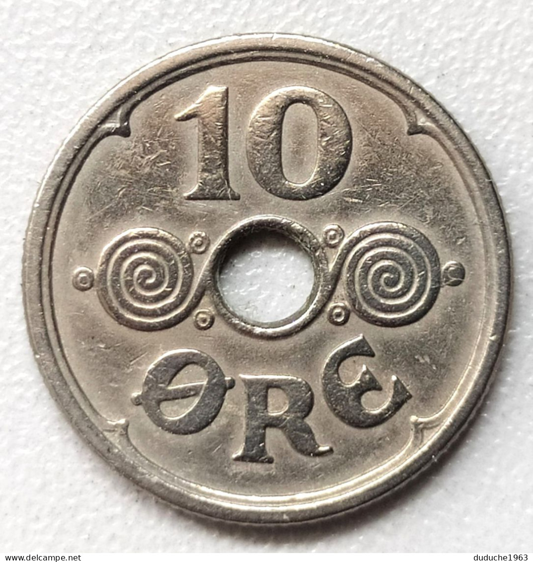 Danemark - 10 Öre 1924 - Dinamarca