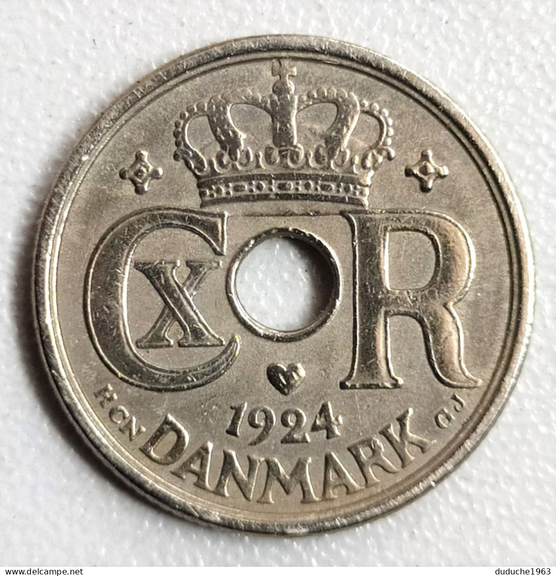 Danemark - 10 Öre 1924 - Danemark