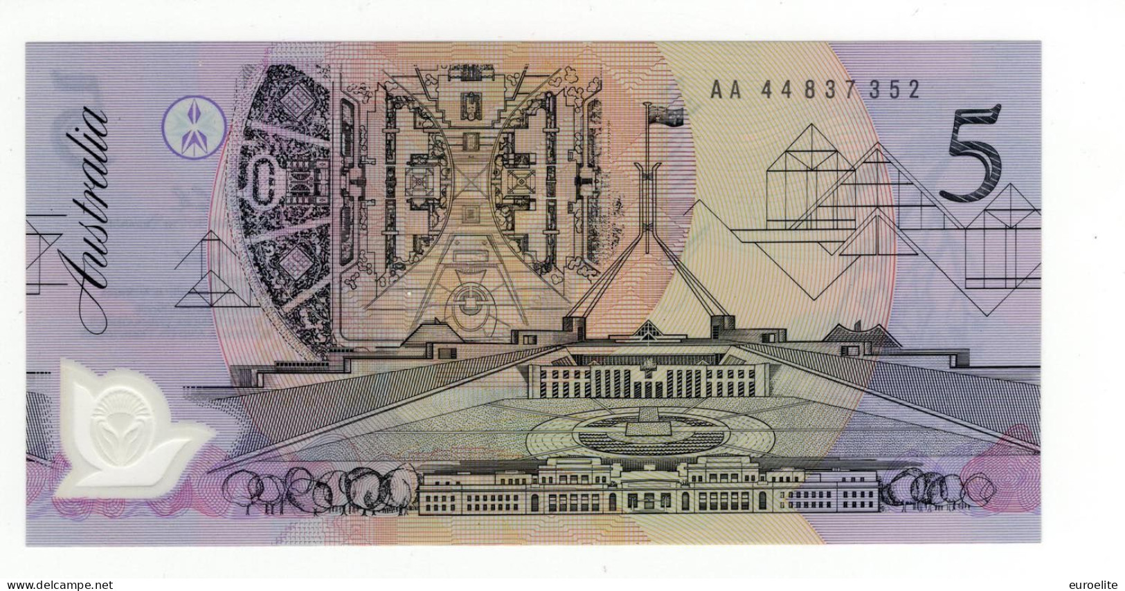 Australia - Elisabetta II (1952-2022) 1 Dollaro 1983 - 1974-94 Australia Reserve Bank (papier)