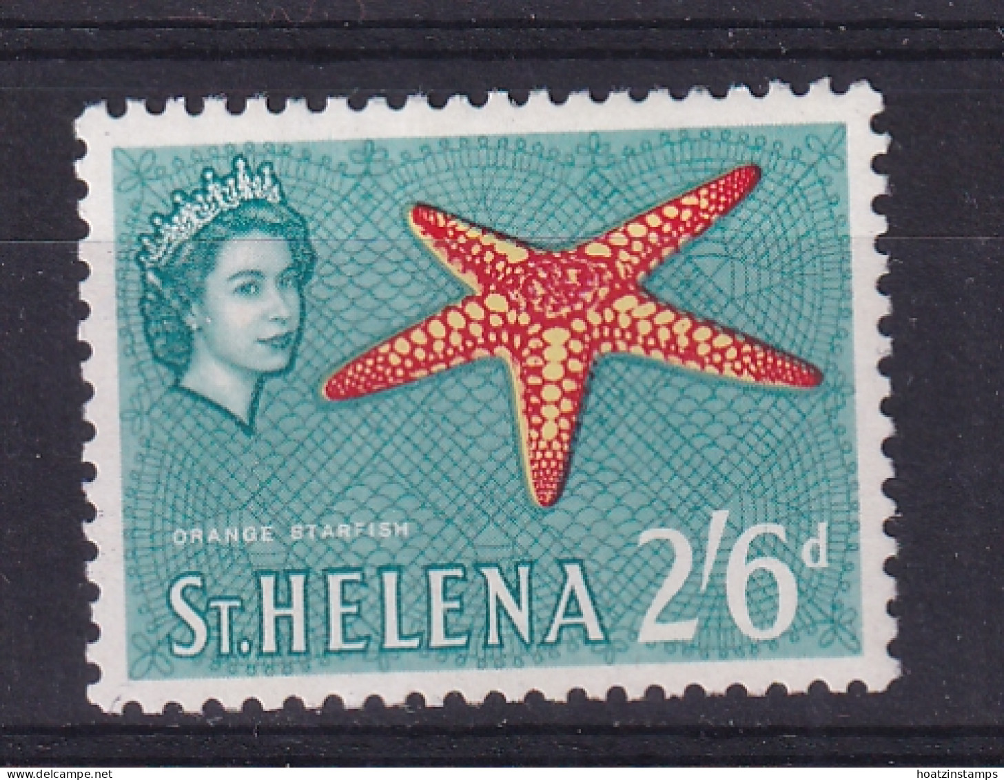 St Helena: 1961/65   QE II - Pictorial     SG186    2/6d       MH - Saint Helena Island