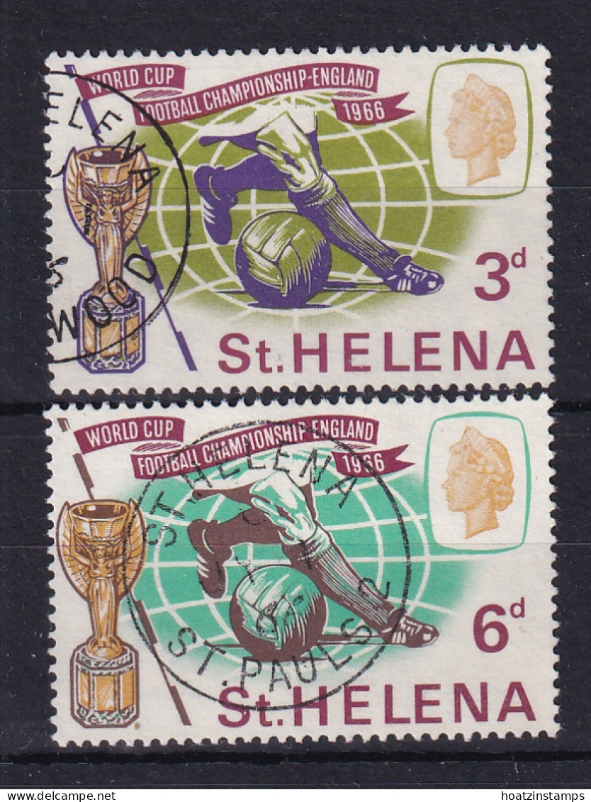 St Helena: 1966   World Cup Soccer       Used - Saint Helena Island