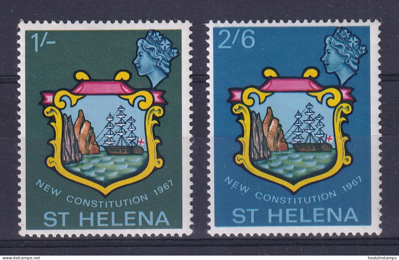 St Helena: 1967   New Constitution     MNH - St. Helena