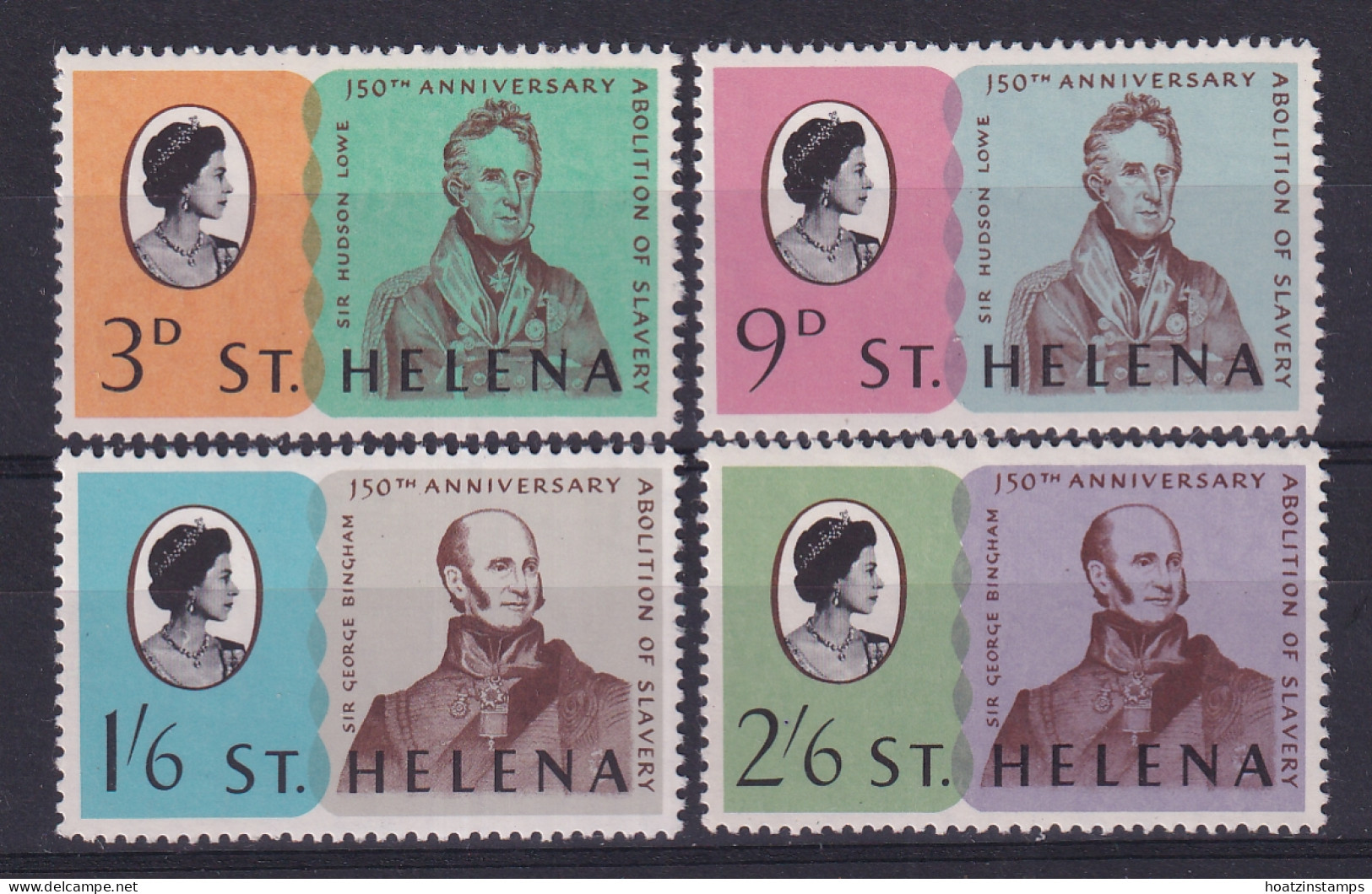 St Helena: 1968   150th Anniv Of The Abolition Of Slavery In St Helena     MNH - Sainte-Hélène