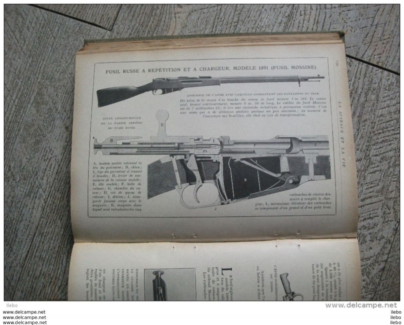 La Science Et La Vie 1914-1915 Histoire De La Guerre 3 N° Reliés Ww1 Militaire Carte Fusil Marine - War 1914-18
