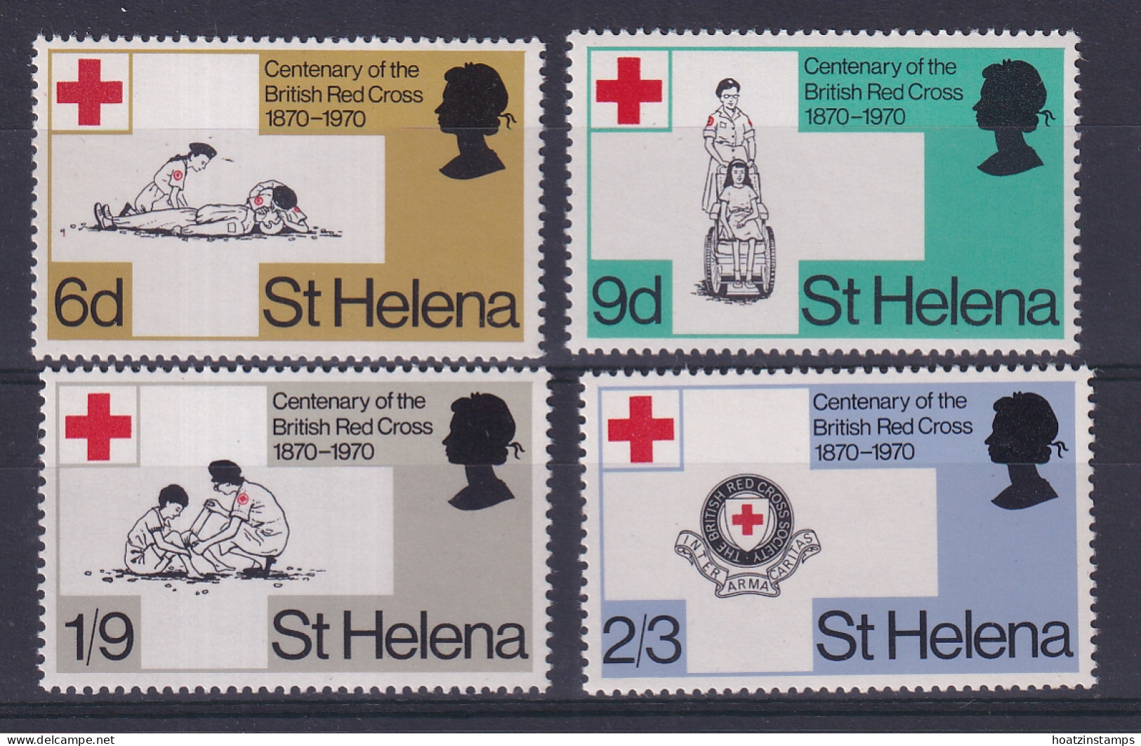 St Helena: 1970   Red Cross Centenary    MNH - St. Helena