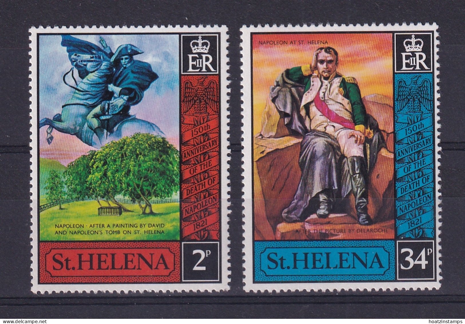St Helena: 1971   150th Death Anniv Of Napoleon    MNH - Isla Sta Helena