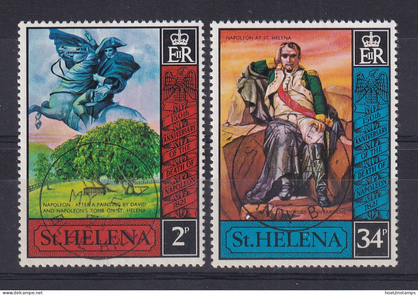 St Helena: 1971   150th Death Anniv Of Napoleon    Used - Sainte-Hélène