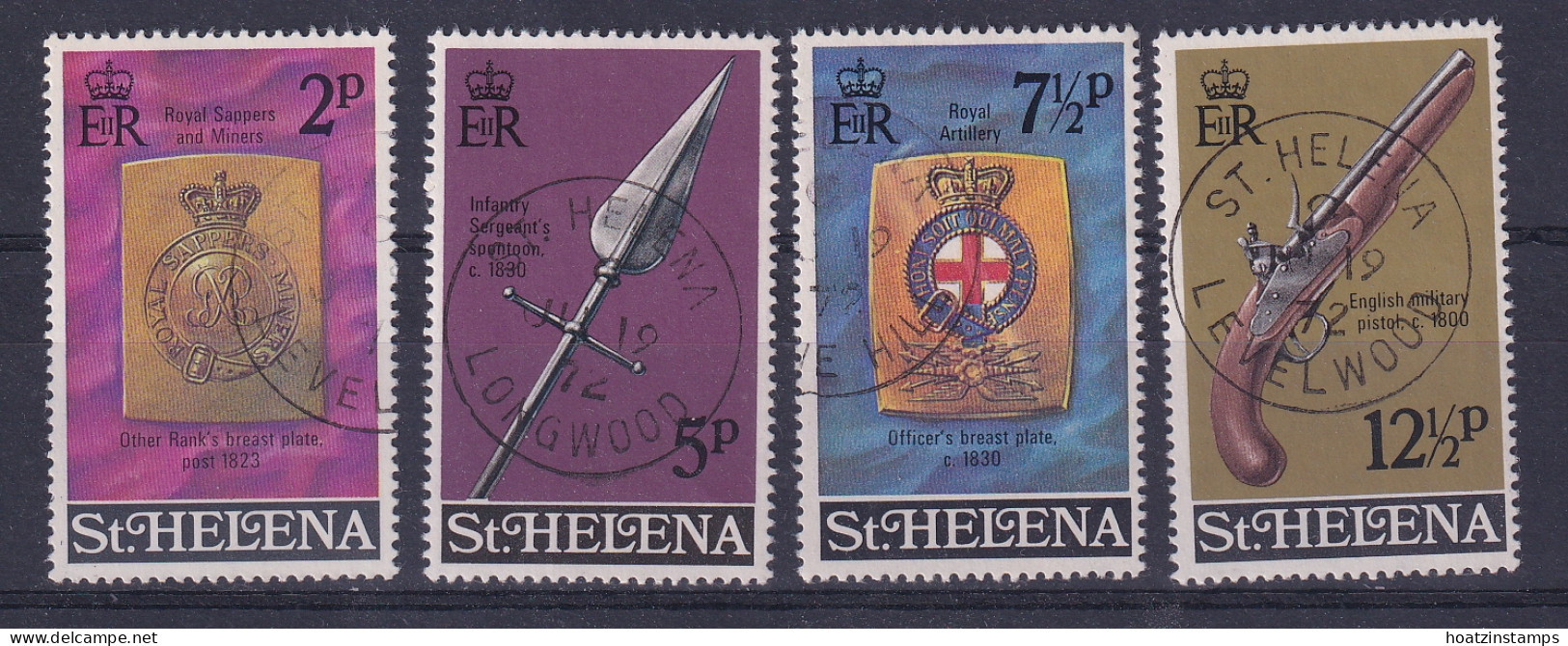 St Helena: 1972   Military Equipment (Issue 3)    Used - Isla Sta Helena