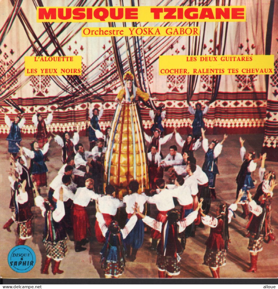 YOSKA GABOR - MUSIQUE TZIGANE - FR EP - L'ALOUETTE + 3 - Wereldmuziek