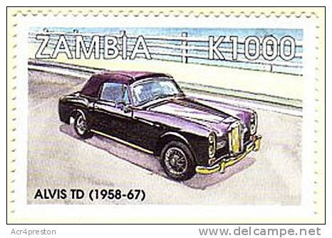 Zm9922 Zambia 1998, Alvis TD (1958-67) (Car Transport) - Zambie (1965-...)