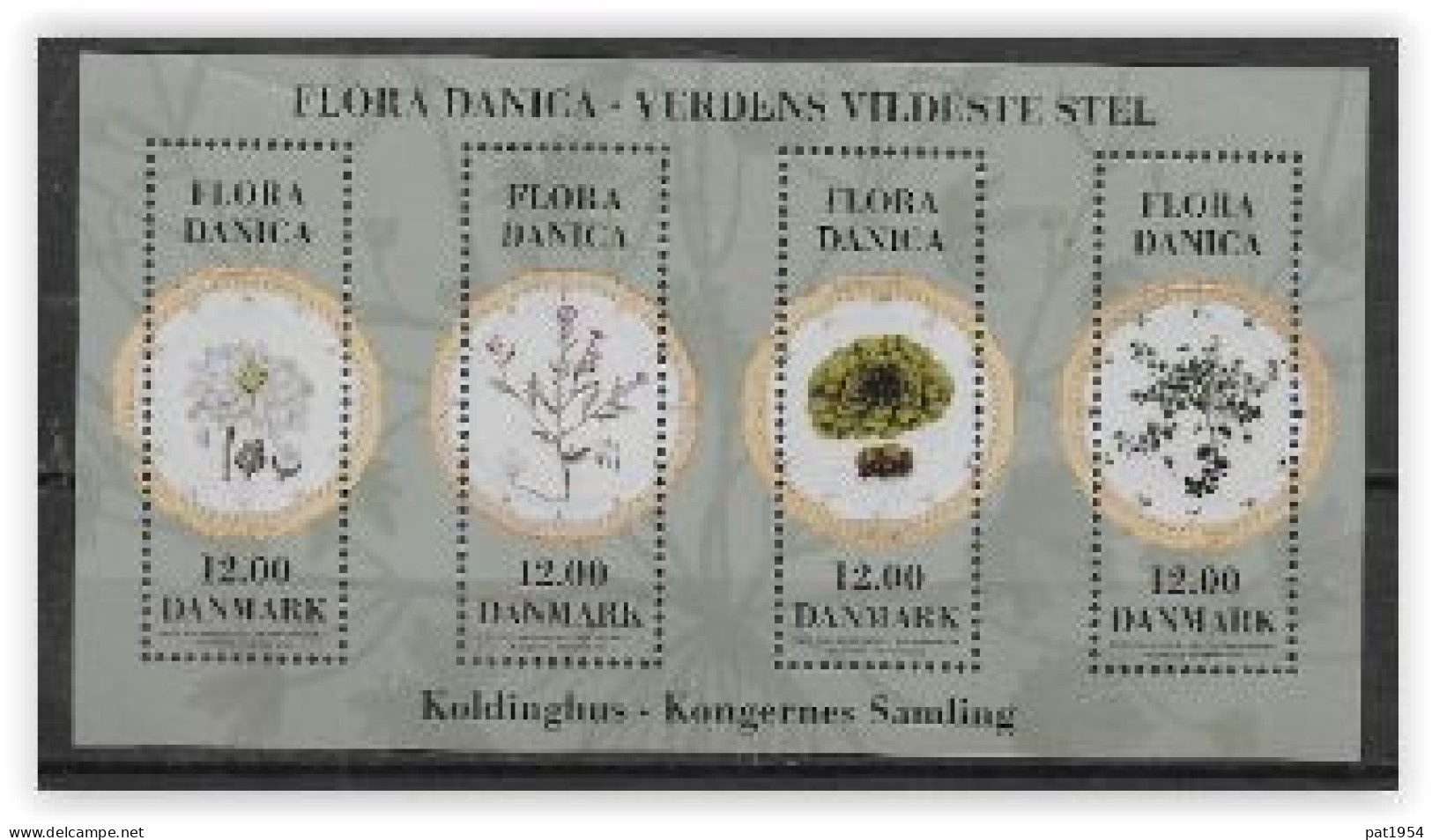 Danemark 2023 Bloc Neuf Flore - Blocks & Sheetlets