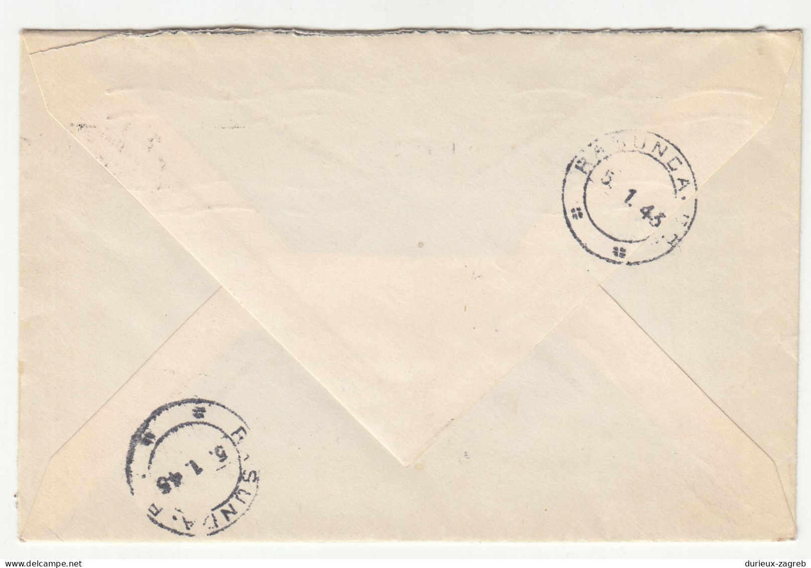 Norway Letter Cover Posted 1943 Oslo To Sweden B240401 - Storia Postale