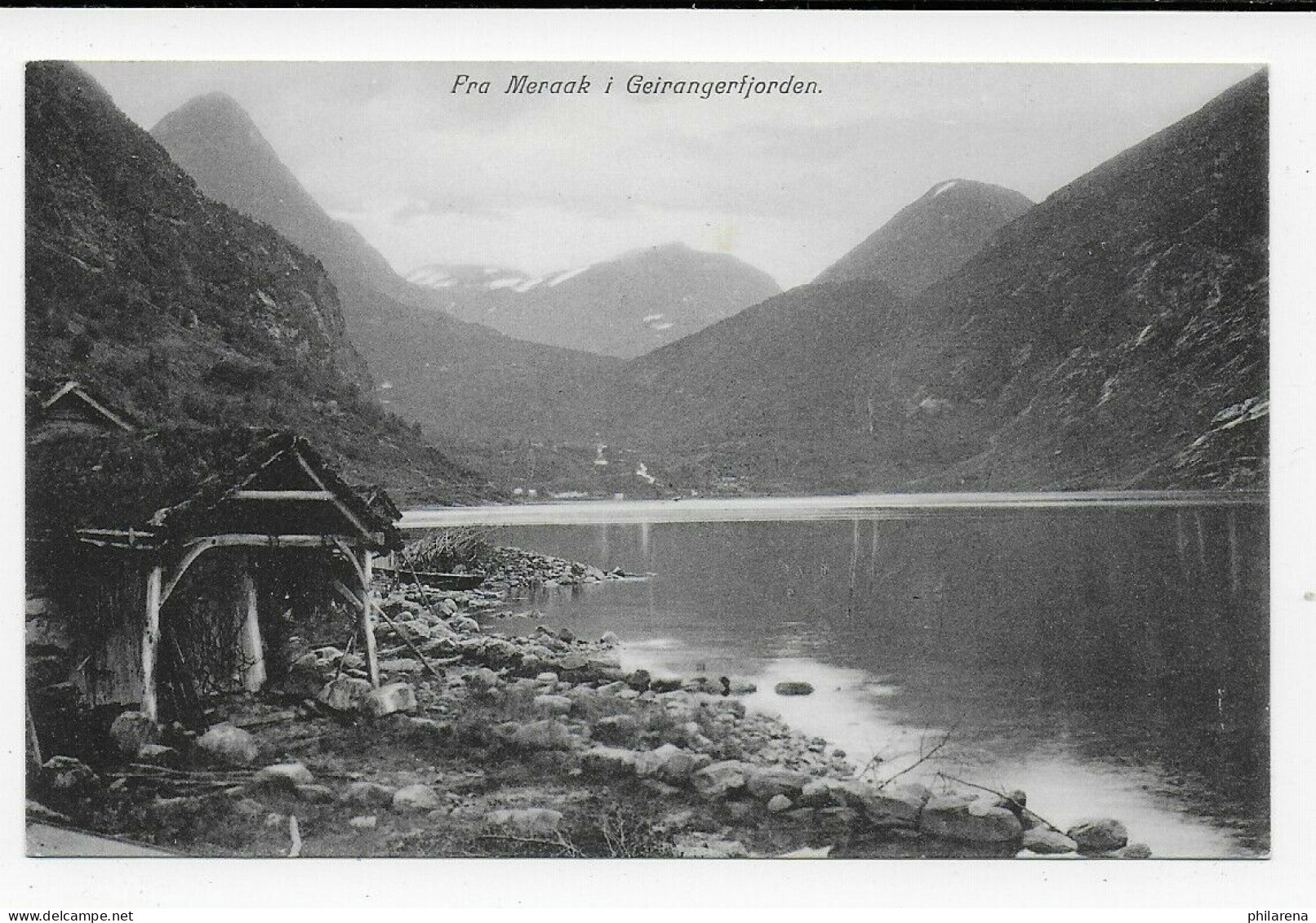 Ansichtskarte Norwegen Fra Meraak I Geirangerfjorden - Altri & Non Classificati