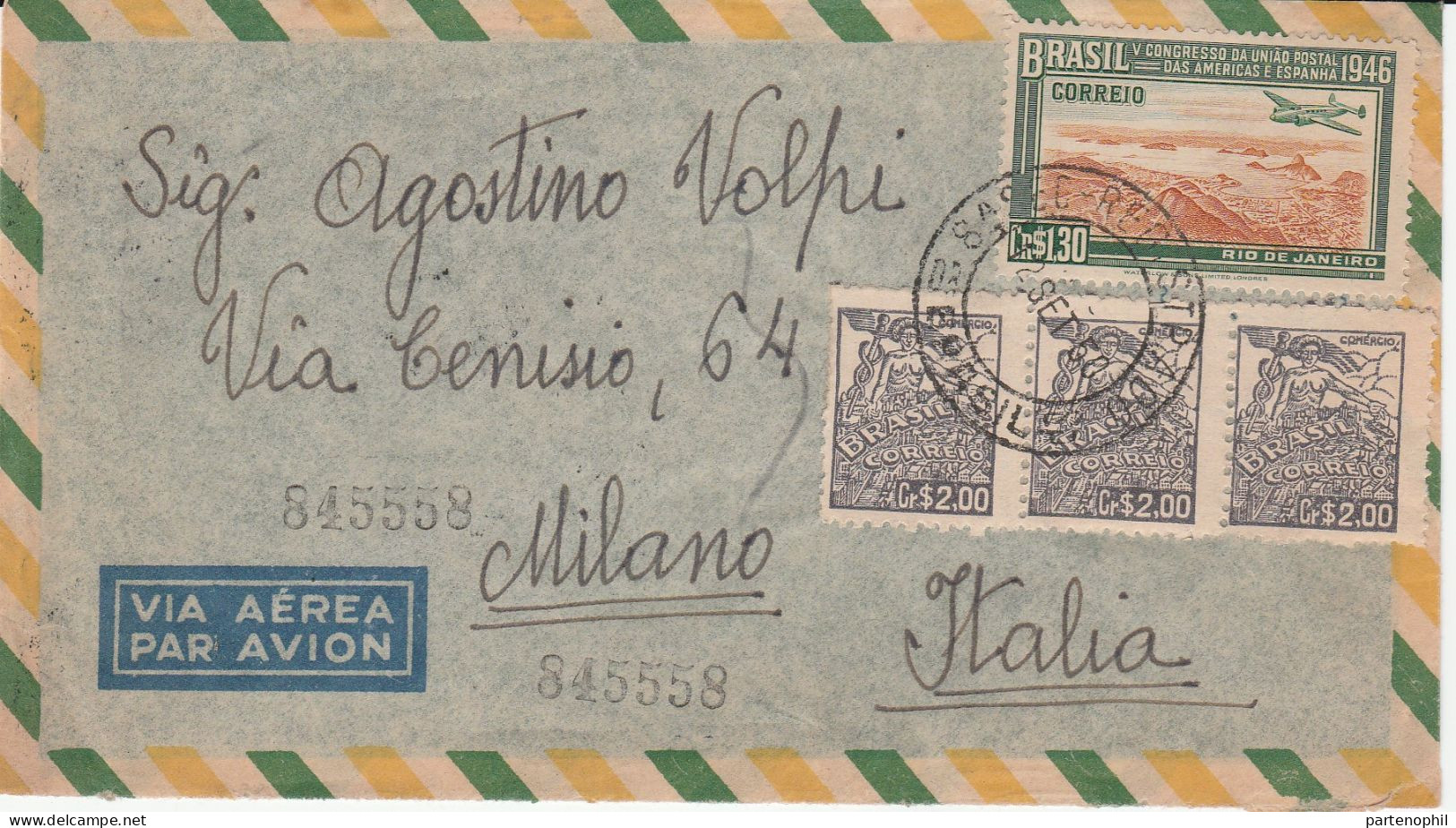 Brasil Brasilien Brasile  - Postal History  Postgeschichte - Storia Postale - Histoire Postale - Covers & Documents