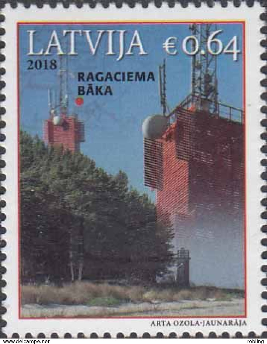 Latvia 2018. Lighthouses C3502 Ragaciems Michel 1058 - Vuurtorens