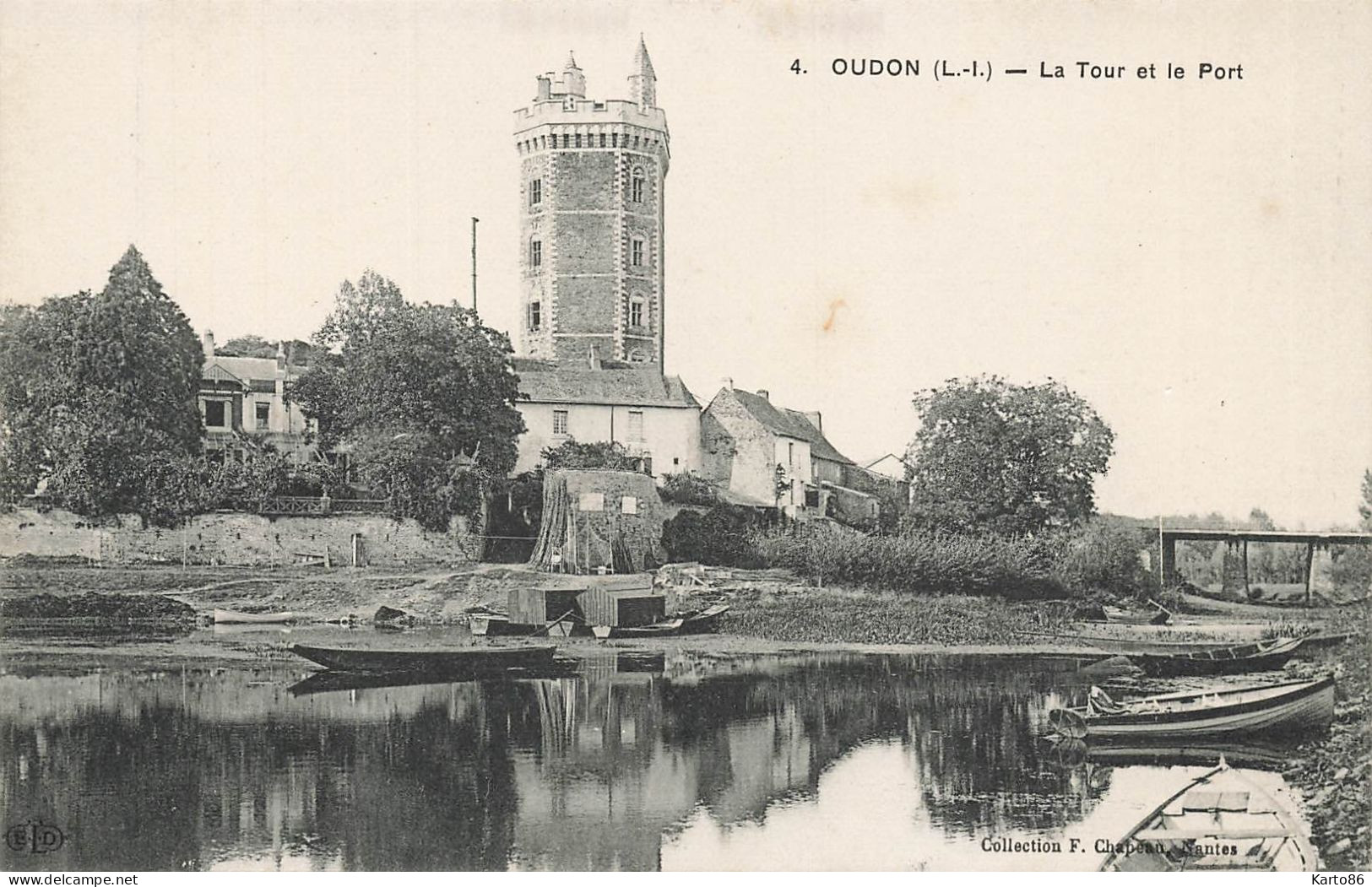 Oudon * La Tour Et Le Port - Oudon