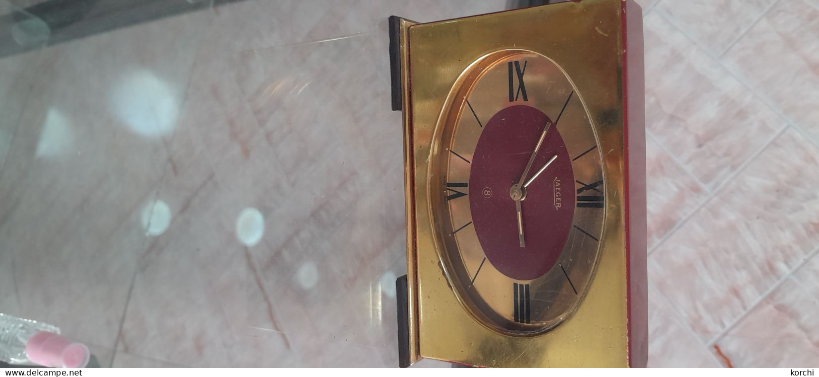 Réveil De 8jours Marque Jaeger Vintage à Réparer - Alarm Clocks