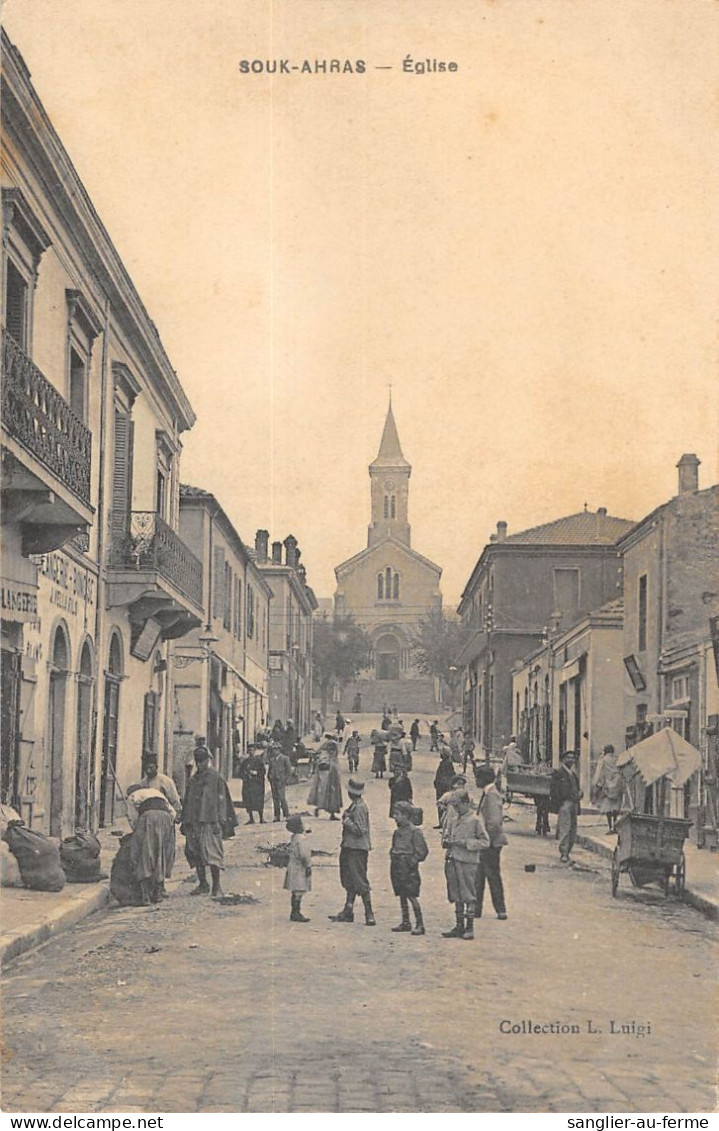 CPA ALGERIE / SOUK AHRAS / EGLISE - Souk Ahras