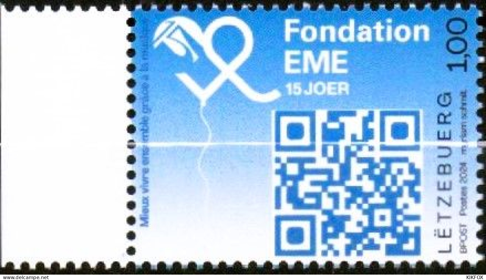 Luxembourg, Luxemburg  2024, MÄRZAUSGABE, FONDATION EME, POSTFRISCH, NEUF - Neufs