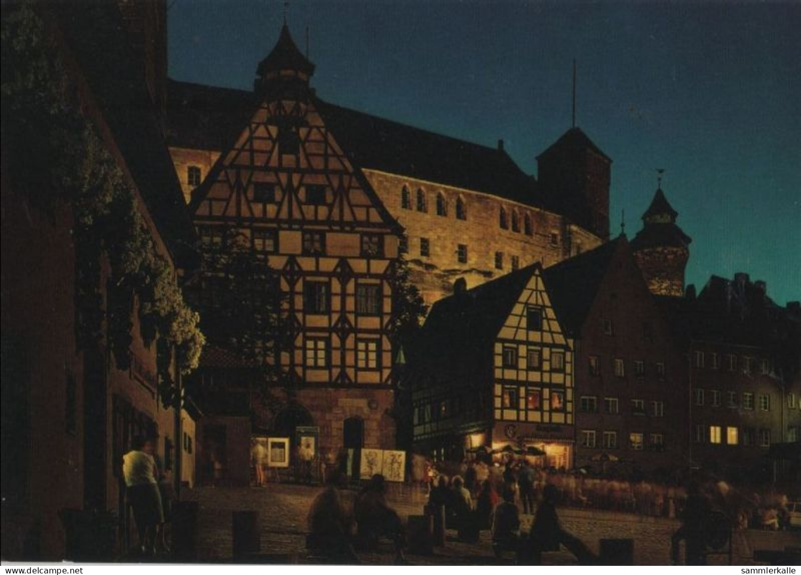 91180 - Nürnberg - Dürer-Platz Mit Burg - Ca. 1975 - Nürnberg