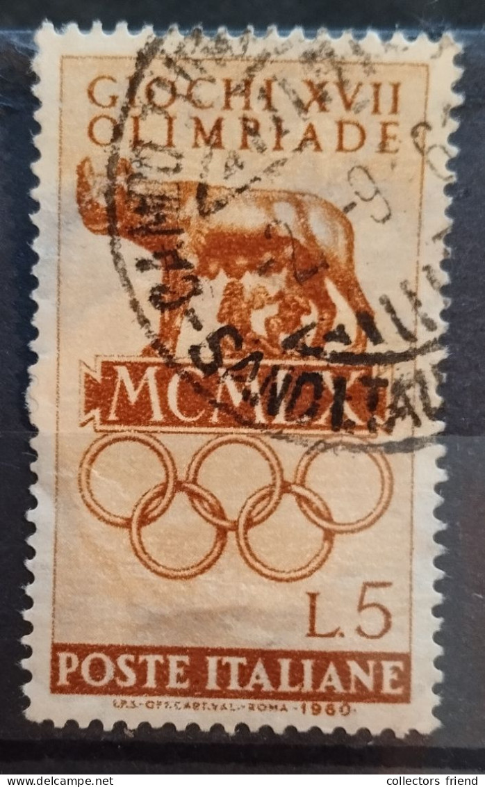 Italie - Italy - Italien - Olympia Olimpiques Olympic Games -  Rome'60 - Used - Ete 1960: Rome