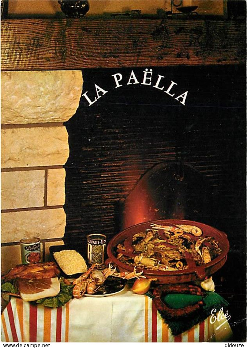 Recettes De Cuisine - Paëlla - Gastronomie - CPM - Voir Scans Recto-Verso - Recipes (cooking)