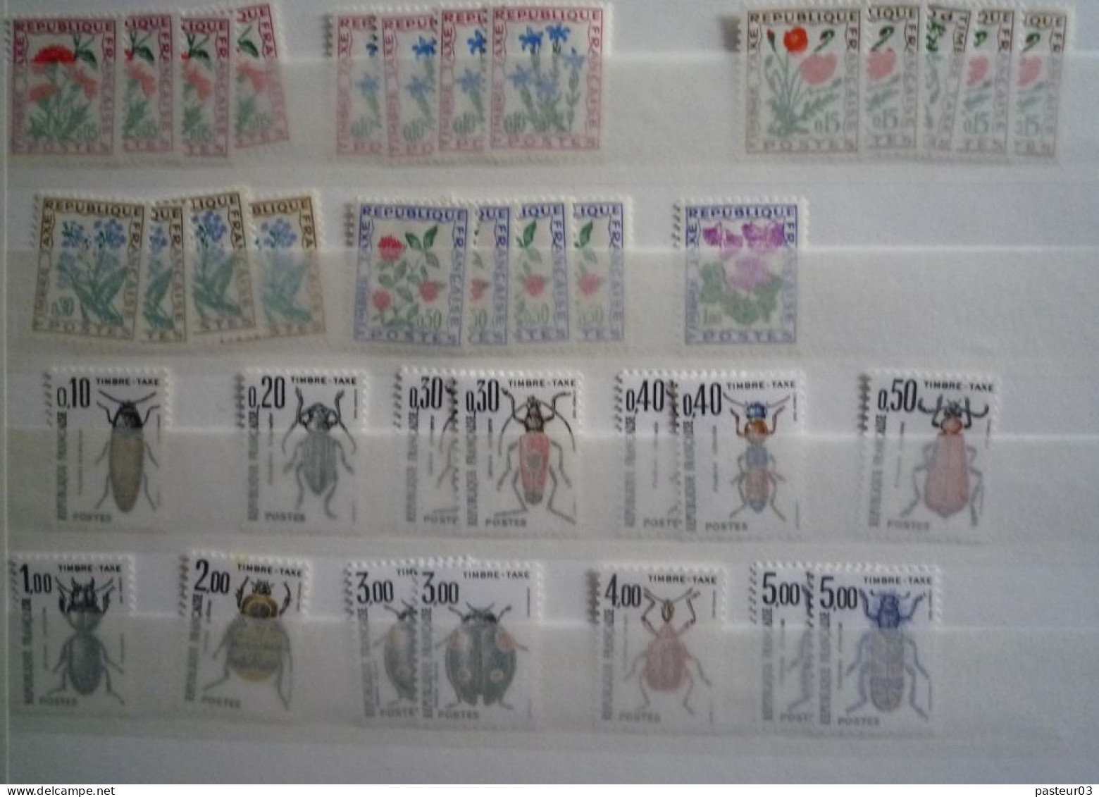 Petit Lot De Timbres Taxe De France - 1960-.... Mint/hinged