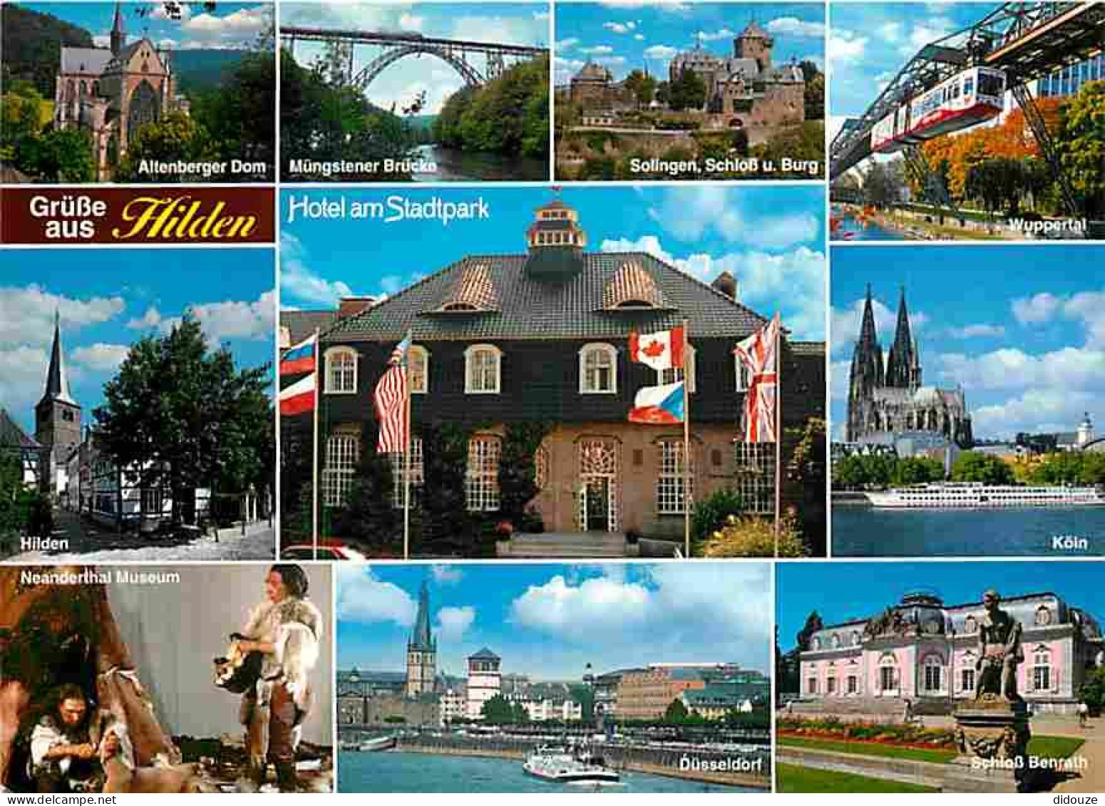 Allemagne - Hilden - Hotel Am Stadtpark - CPM - Voir Scans Recto-Verso - Hilden